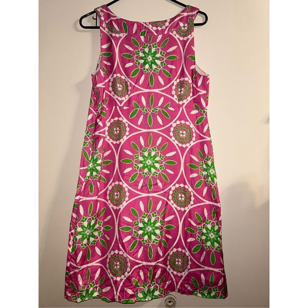 Lily Pulitzer gather round hibiscus dress size 10